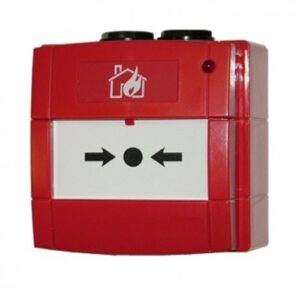 Red Fire Alarm Break Glass Manual Call Point with Fireproof Material